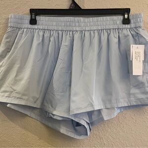 Sky Blue Women's Athletic Shorts